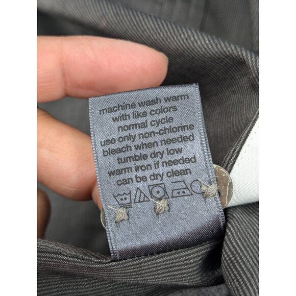 John Varvatos Button Up Shirt Men Size L Micro Striped Woven Casual Smart Office - Picture 11 of 11